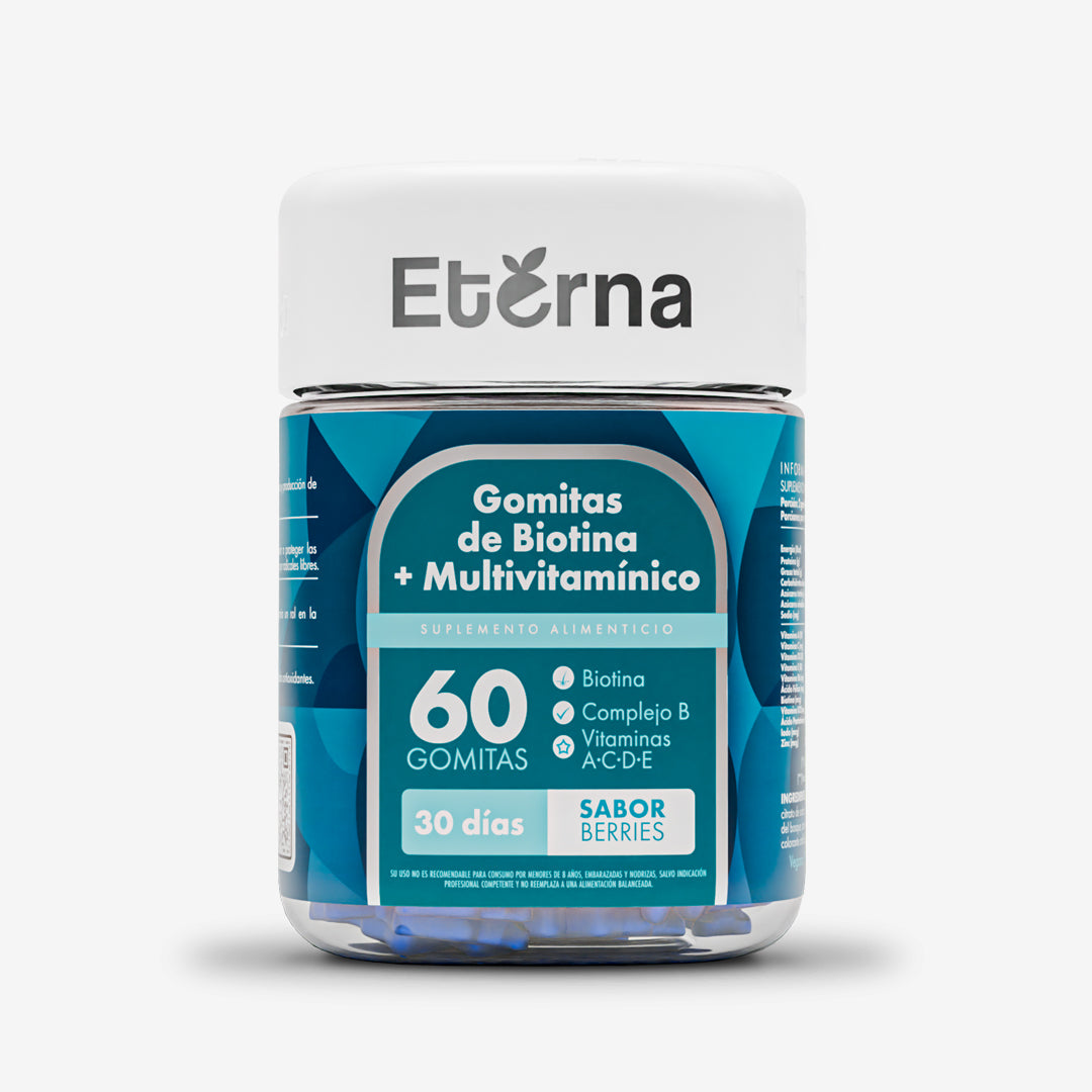 Gomitas de Biotina y Multivitamínico