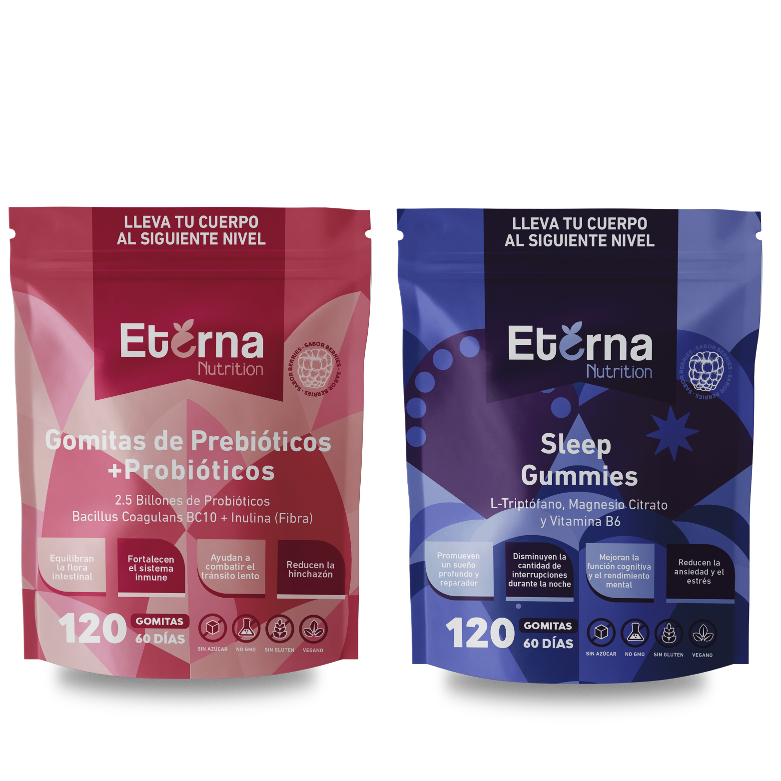 Gomitas de Probióticos + Gomitas para el Sueño