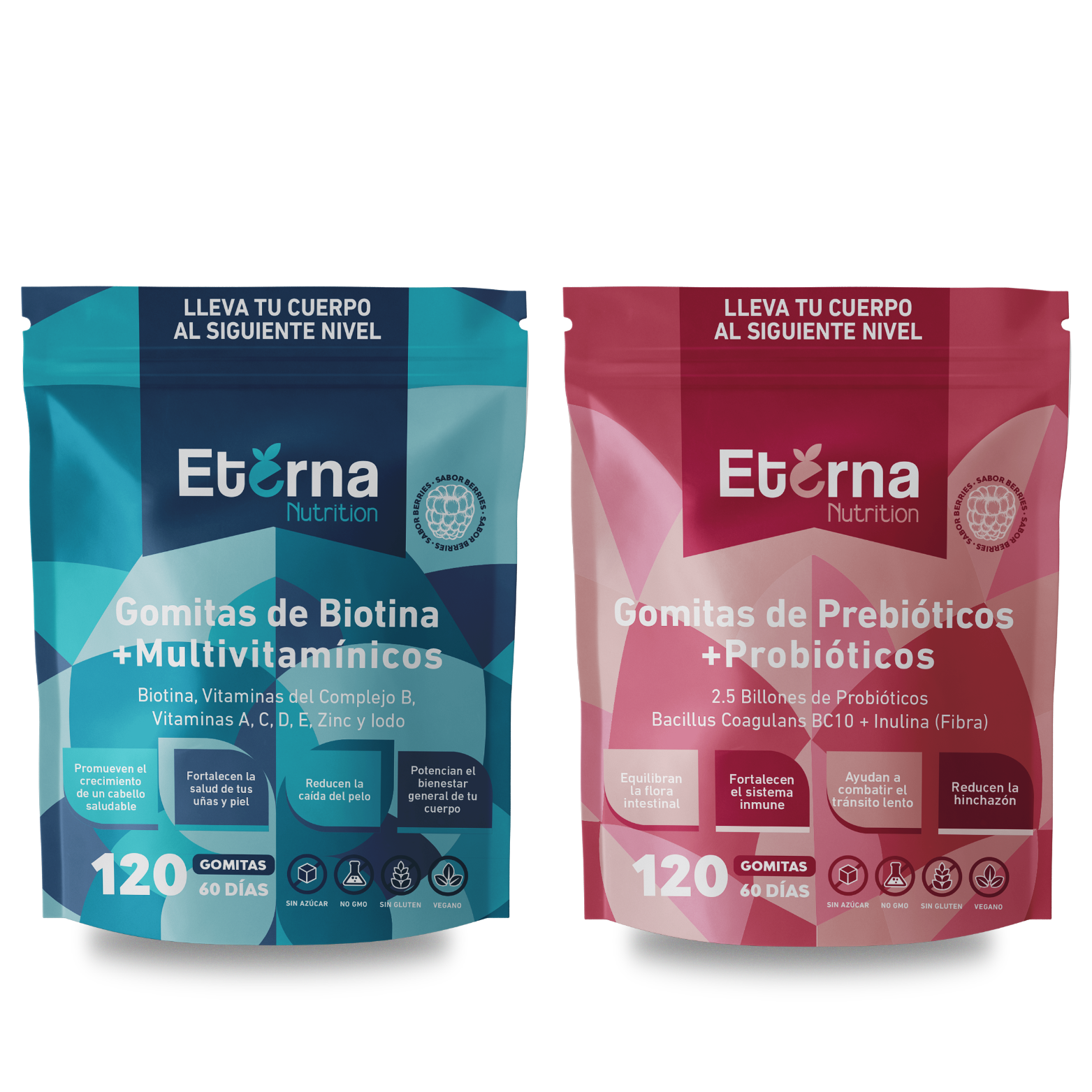 Gomitas de Biotina + Gomitas de Probióticos