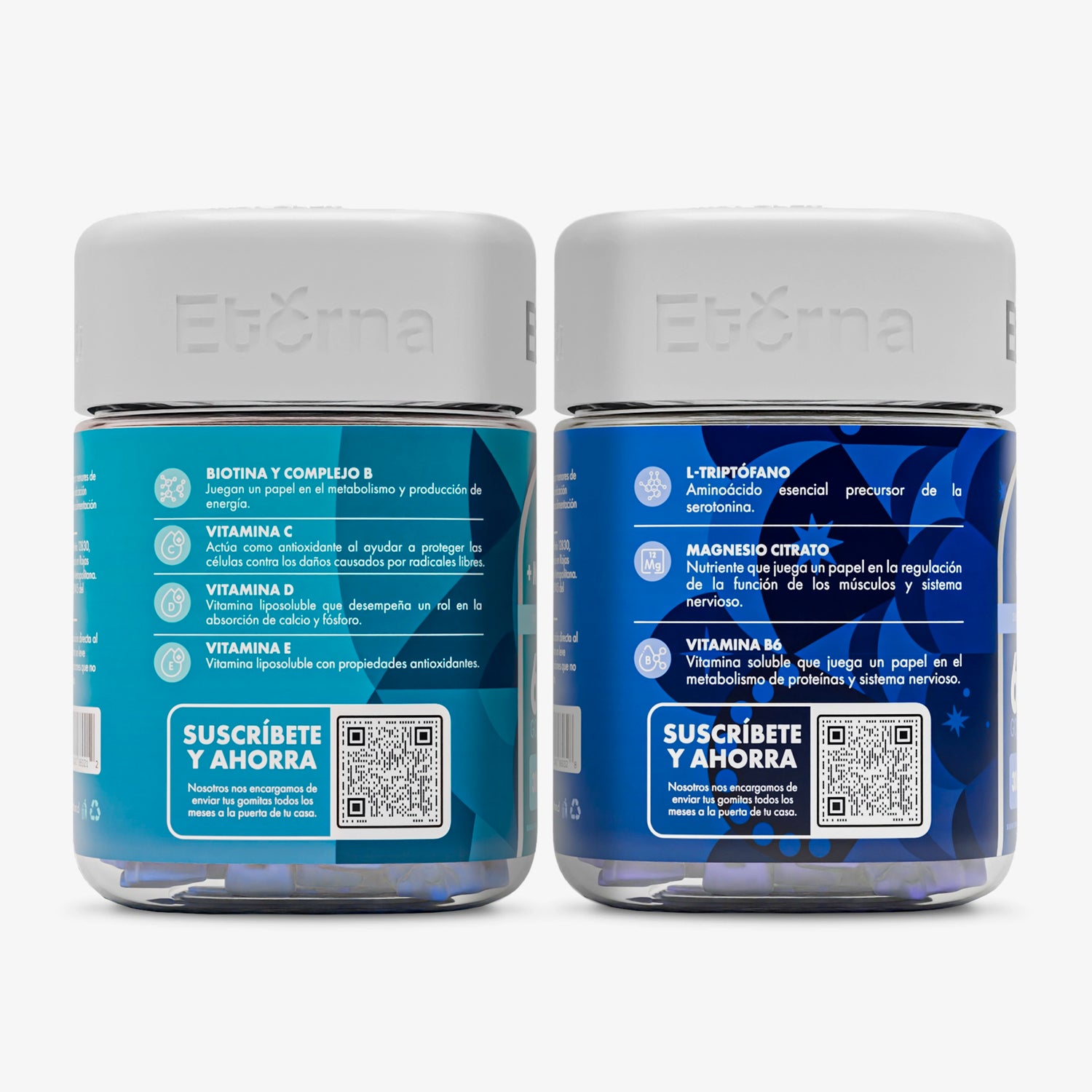 Pack Bienestar Eterna Nutrition vista con los beneficios