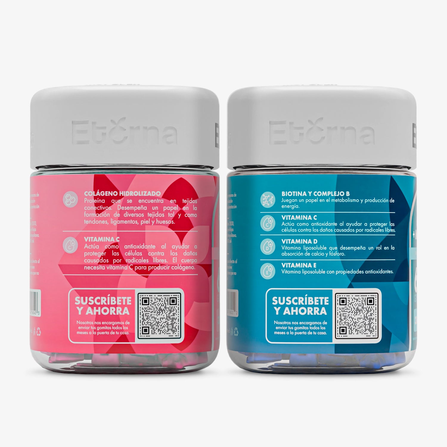 Pack Belleza Eterna Nutrition vista con los beneficios